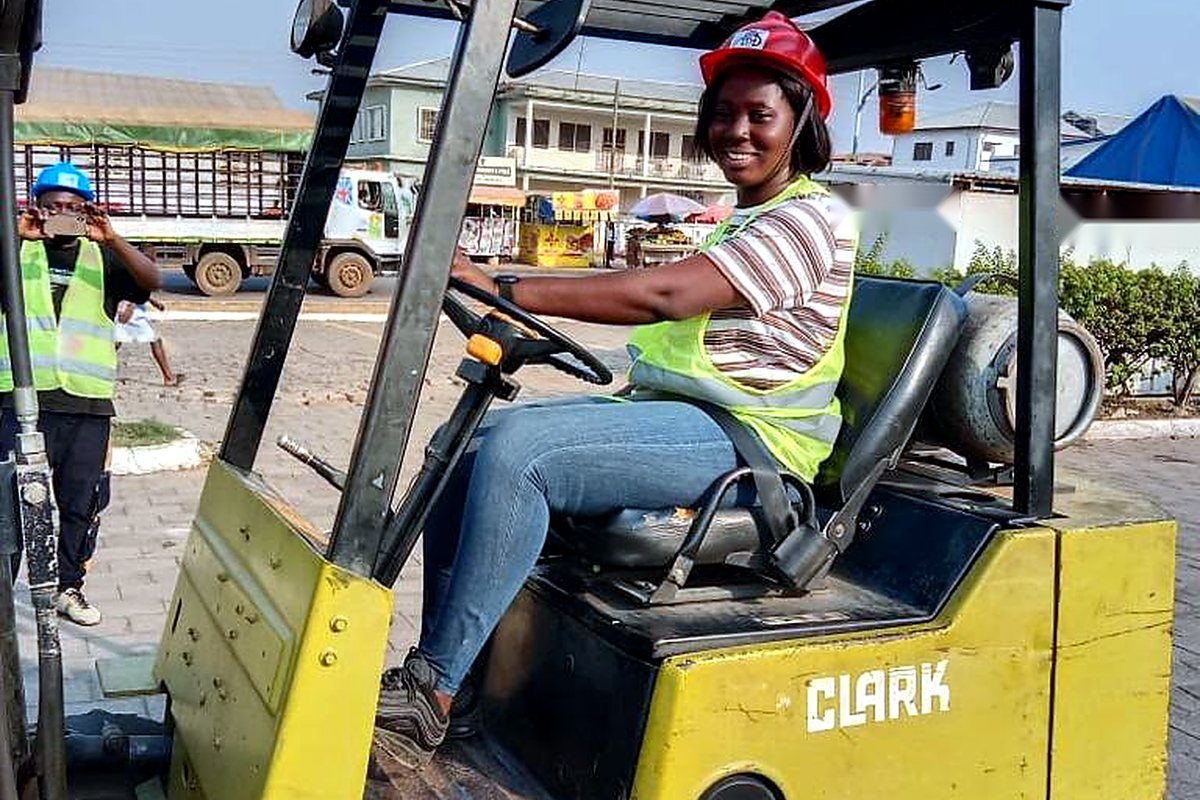 Forklift training